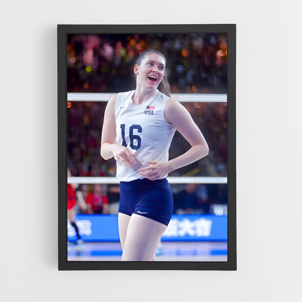Poster Volleyball de league (vue 2)